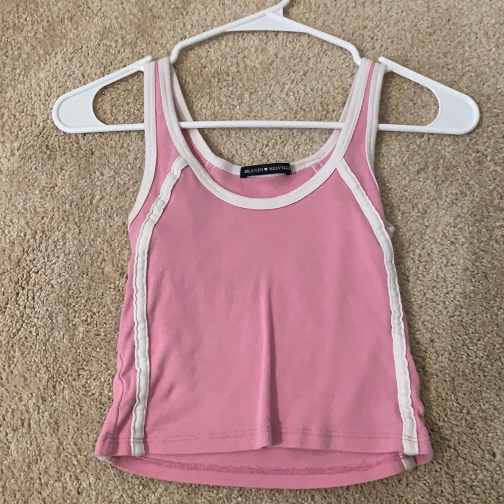brandy melville pink tank